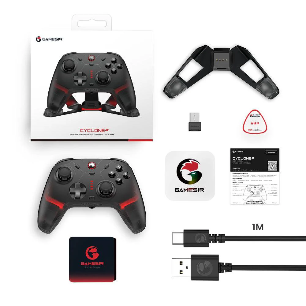 GameSir Cyclone 2 Multiplatform Controller - Shadow Black - Image 6