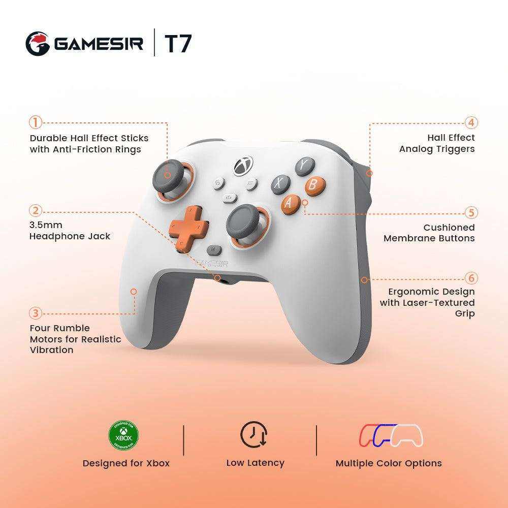 GameSir T7 Xbox Wired Controller - White - Image 9