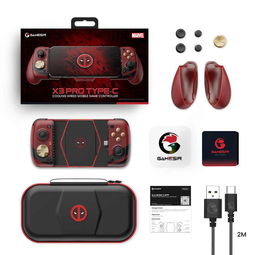 GameSir X3 Pro DeadPool Edition Mobile Gaming Controller - Image 7